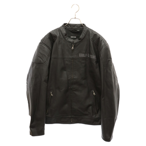 HARLEY DAVIDSON ハーレーダビッドソン TRADITION LEATHER JACKET 98036-12VM トラディション レザージャケット ブラック