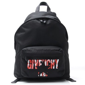 新品 即決 ジバンシー GIVENCHY バックパック ブラック バッグ リュックサック ナイロン＆レザー 本革 490g 超軽量