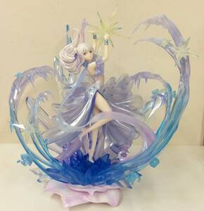 #s2【梱120】eStream 1/7 Re:ゼロから始める異世界生活 エミリア Crystal Dress Ver. 渋谷スクランブルフィギュア