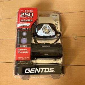 GENTOS ジェントス LEDヘッドライト 250ルーメン①