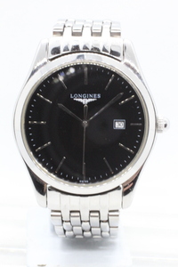 【LONGINES】MASTER COLLECTION 2.628.4.786 QUARTZ ALL STAINLESS STEEL SWISS 中古品時計 電池交換済み 24.11.17