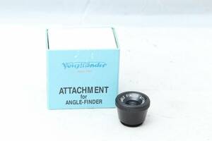 極上品☆Voigtlander フォクトレンダー 25mm アングルファインダー用 アタッチメント 元箱付♪