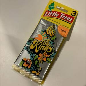 日本未発売 3pakリトルツリー Little Trees エアフレッシュナー Be Kind アメリカ カナダ ハワイ