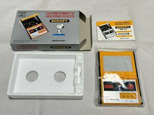 7315 送料無料 ゲームウォッチ / パノラマスクリーン / スヌーピー SNOOPY / GAME & WATCH / 任天堂 ニンテンドー