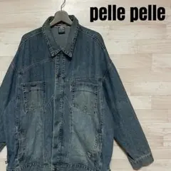 ✨pellepelleペレペレHipHopオーバーサイズデニムジャケットXXL✨