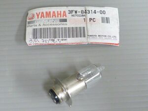 ヘッドライトバルブ 3FW-84314-00 ヤマハ 純正 新品 未使用 DT125 TT-R250レイド DT125 DT200 FZR250 WR200 WR200R /#J20240215