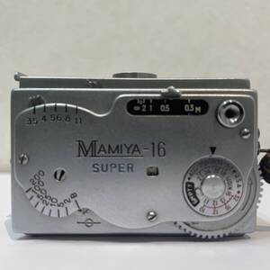 □超小型!! MAMIYA-16 SUPER マミヤ スーパー 16 小型 スパイカメラ 動作未確認 【F2788OY】 