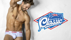 ★オージーバムAussieBum CLASSIC ORIGINAL ブリーフ ホワイト Sサイズ★