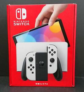 ◎1円スタート！『未使用』任天堂 Nintendo Switch 有機モデル『ホワイト』 本体①