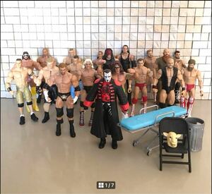 WWE アクションフィギュア 19体　付属品 フィギュア