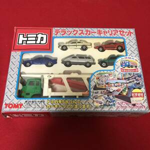 トミカ デラックスカーキャリアセット ■ TOMY ビデオなし ジャンク品 ■ M0527