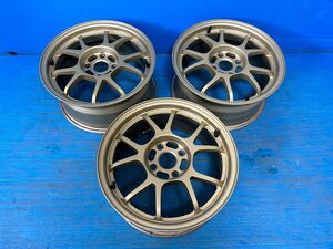 TWS 鍛栄舎 サザンウェイ S-05 JAPAN 15インチ 15x7J +48 PCD100/4H 中古3本 希少 軽量 絶版 