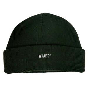 WTAPS　23AW BEANIE 04 ロゴ刺繍ビーニー ニットキャップ 232MADT-HT04　8071000144133