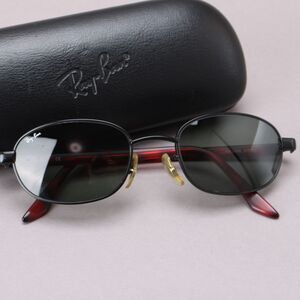 美品 RayBan レイバン サングラス RB3009 W2960 B＆L サイズ：50□15-135 眼鏡 メンズ ケース付 #60※A274