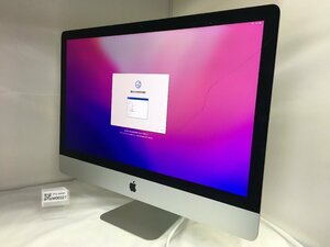 △1円スタート/Apple iMac Retina 5K 27-inch 2017 A1419 EMC3070/Core i5 3.4GHz/SSD32GB/HDD1TB/32GB/27インチ/Mac OS Monterey