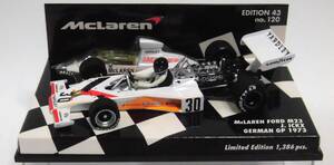 1/43 ヤードレー マクラーレン M23 #30 ジャッキー イクス 1973 ドイツGP 3位 エンジンカウル脱着 絶版品 送料込