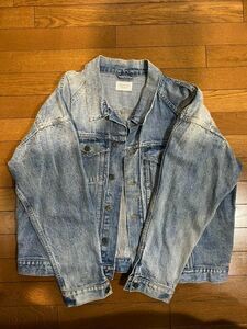 FEAR OF GOD/フィアーオブゴッド　4th　オーバーサイズデニムジャケット　DENIM RAGLAN TRUCKER JACKET　サイズ：XL トラッカージャケット