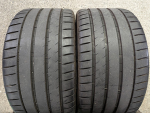 新春セール 295/35ZR20 MICHELIN PILOT SPORT4S Ferrari承認 中古品2本セット（F）