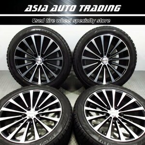 ほぼ新品 BORBET プレミアム BLX 8.5J+30 PCD112-5穴 ヨコハマ IG60 255/45R19 2020年後半 スタッドレス ベンツ Sクラス アウディ A8 等