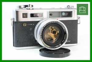 【同梱歓迎】実用■ヤシカ YASHICA ELECTRO 35 GSN■■シャッター変速確認・露出計感動■AB336