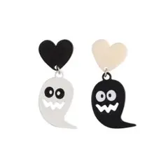 【売り切り価格】ピアス　ハロウィン　アクセ　アクセサリー　可愛い　個性的　お化け