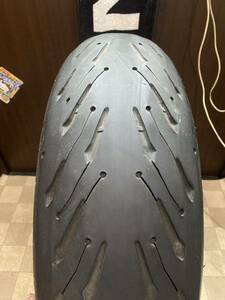 中古MCタイヤ MICHELIN ROAD5 2CT+ 180/55ZR17 ミシュラン ロード5 180 55 17 2719 K4362