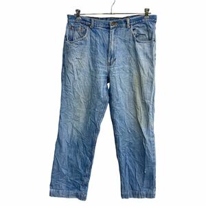 LINE JEANS デニムパンツ W38 ビッグサイズ ライトブルー 古着卸 アメリカ仕入 2305-1020