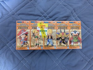 100円スタート ドラゴンボール フィギュア ワールドコレクタブルフィギュア ワーコレ トレジャーラリーII グレートサイヤマン 5体セット