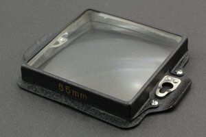 マミヤ　ビューファインダースクリーン　★mamiya viewfinder 65mm lens frame mask for tlr camera c220 c3 c33 c330 ★　中古　良品