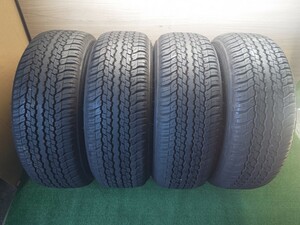 中古タイヤ　DUNLOP GRANTREK AT 265/65R17 112s ハイラックスサーフ　ランクル　パジェロ　等　送料込み　A594