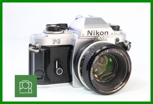 【同梱歓迎】実用■ニコン Nikon FG ボディ+AI NIKKOR 50mm F1.8■シャッター全速・露出計完動■530