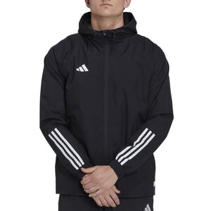 ★アディダス adidas 定価9900円 新品 メンズ 撥水 ジップポケット オールウェザー ジャケット 黒 Mサイズ [HK7656-M] 二 壱★QWER★