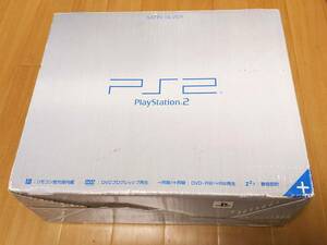 PS2 プレイステーション2 SCPH-50000 シルバー 本体 箱 コントローラー ケーブル付き