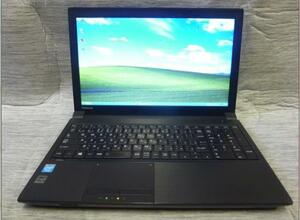 Windows XP,7,8,10 OS選択可 15.6” 東芝 dynabook Satellite B453/J Celeron 1005M 1.90GHz/メモリ4GB/320GB/USB3.0/リカバリ作成/1970