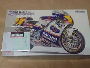 ハセガワ　1/12　HONDA　NSR500　1989 WGP500　CHAMPION　ホビーデザインデカール　セット