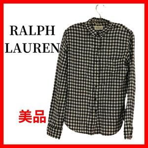 ラルフローレン　RALPH LAUREN　チェックシャツ　メンズ　B139