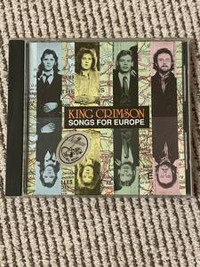 King Crimson 「Songs For Europe」1CD