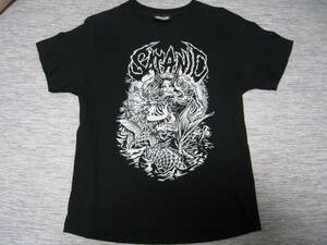 美品 古着 SATANIC CARNIVAL 2018 会場限定 LIVE Tシャツ ブラック Mサイズ PIZZA OF DEATH ホルモン WANIMA