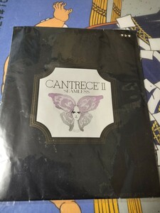 グンゼ cantrece Ⅱ フィット シームレス ストッキング イングリッシュブルー 昭和レトロ 