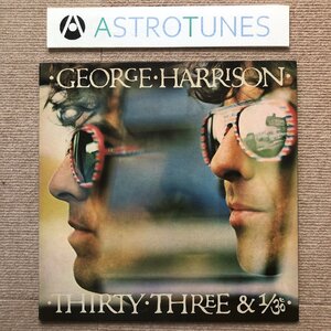 美盤 ジョージ・ハリスン George Harrison 1976年 LPレコード Thirty Three & 1/3 国内盤 David Foster Richard Tee Alvin Taylor