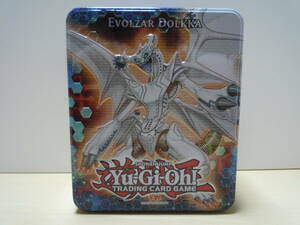 T1627 ★中古★ 遊戯王 デュエルモンスターズ 2012 Yu-Gi-Oh! Evolzar Dolkka 缶 ケース 空箱 のみ トレーディング カード トレカ 海外版