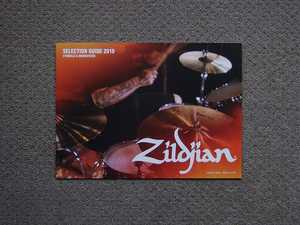 【カタログのみ】Zildjian 2018 SELECTION GUIDE CYMBALS & DRUMSTICKS 検 YAMAHA ジルジャン ドラム シンバル ドラムスティック