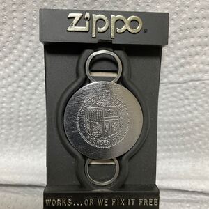 送料無料　Zippo キーホルダー COTY OF LOS ANGELES FOUNDND 17681未使用品