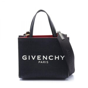 ジバンシィ G TOTE MINI ブランドオフ GIVENCHY キャンバス ハンドバッグ レザー/キャンバス 中古 レディース