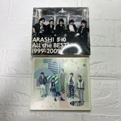 【シミ/汚れ多数】【プチプチ梱包なし】ARASHI 嵐　アルバム　2点セット