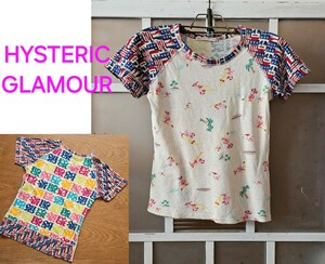 HYSTERIC GLAMOUR ヒステリックグラマー スクラッチTシャツ②