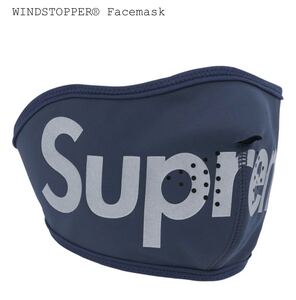 Supreme WINDSTOPPER Facemask Navy シュプリーム ウィンドストッパー フェイスマスク ネイビー 新品未使用 国内正規品