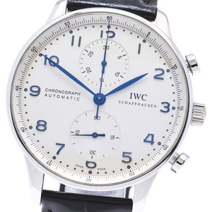 IWC IWC SCHAFFHAUSEN IW371417 ポルトギーゼ クロノグラフ 自動巻き メンズ _845658