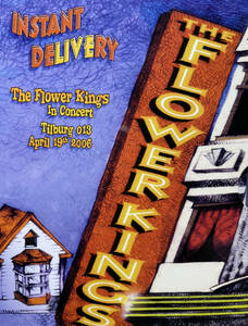 The Flower Kings - Instant Delivery - In concert Tilburg 013 April 19th 2006 DVD 2枚組　プログレ