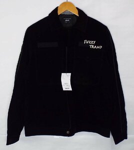 R223〇glamb(グラム)Robert mil JKT ロバートミルジャケット Fuzzy Tramp mil JKT ブラック タグ付 GB0319/JKT14 サイズ1